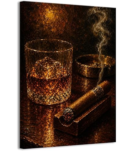 Amazon.com: Michael L Kungl - Fat City Cigar Lounge Art Print